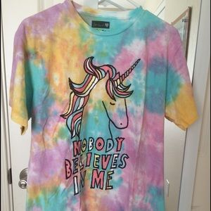 Tie Dye Cotton T-Shirt