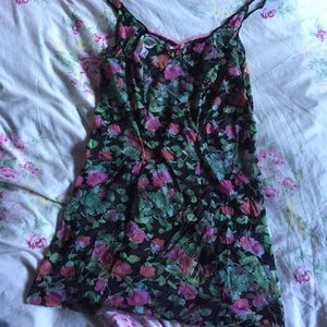 Beautiful floral vintage slip