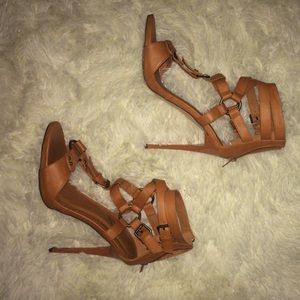 Tan Gladiator Heels