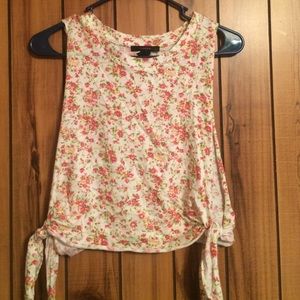Floral crop top💋