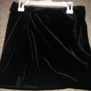 Velvet skirt
