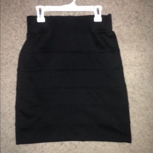 Black Tub Skirt