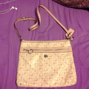 Coach Signature Pink Chelsea Crossbody bag