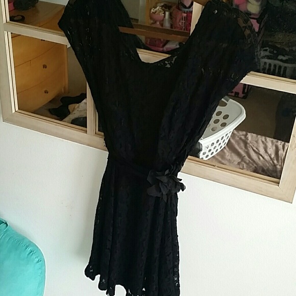Black Lace Dress