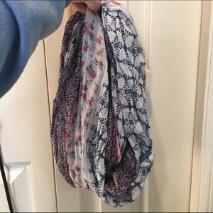 3 scarves from American eagle and Nordstrom bp