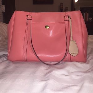 Salmon Coach Purse - Very gently used!