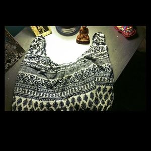 SOLD Beautiful blue and white peasant shirt