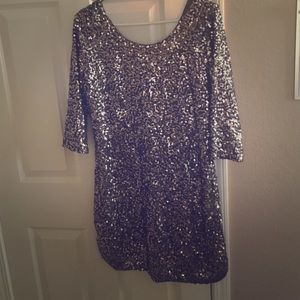 Sequined Lauren Conrad dress