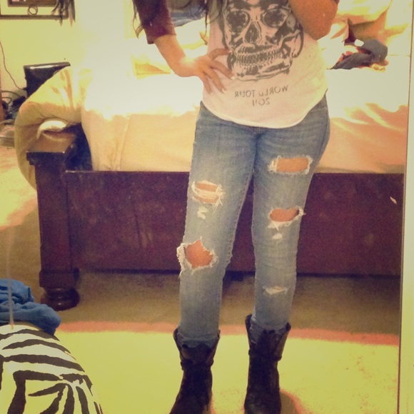 ❌ SOLD ON ♏️ERCARI❌ American Eagle skinny jeans