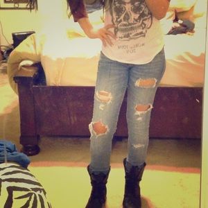 ❌ SOLD ON ♏️ERCARI❌ American Eagle skinny jeans