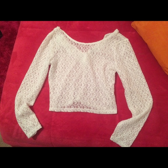 White See-Through top! - Picture 1 of 3