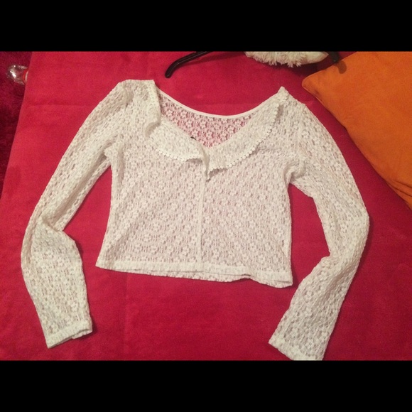 White See-Through top! - Picture 2 of 3