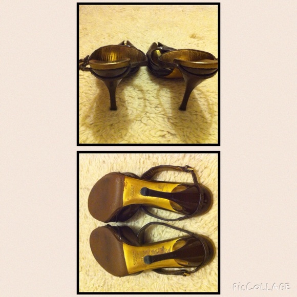 GUCCI Patent Leather and Crocodile Heels - Picture 2 of 4