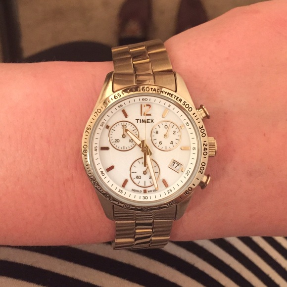 Timex Gold Watch