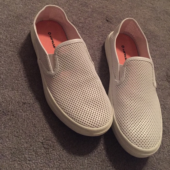 White loafers