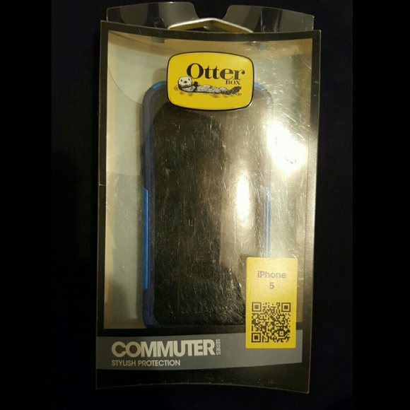 Otter Box IPhone 5 Case ( Blue ) - Picture 1 of 4