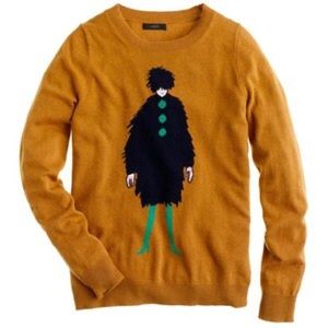 JCrew "La Parissiene" sweater medium