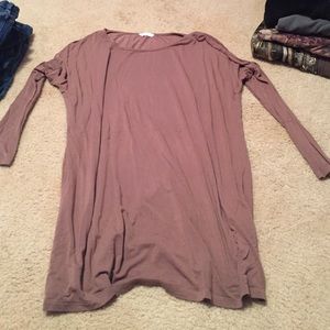 Brown piko dress!
