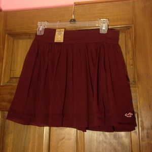 Maroon Skirt