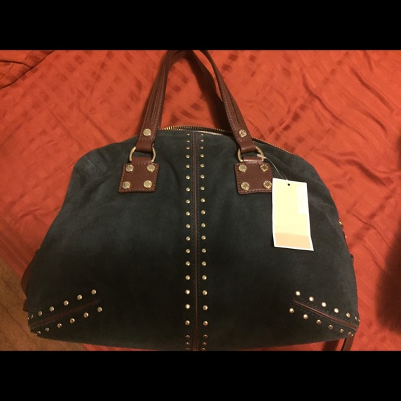 Michael Kors Astor Satchel Hunter Green