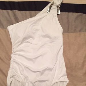 Michael Kors swim suit- very sheen look!!