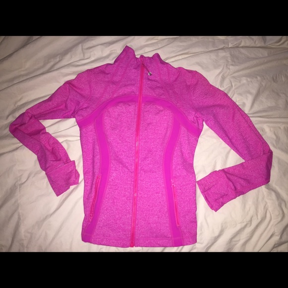 Hot pink lululemon jacket