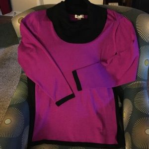 Long sleeve light weight sweater with cowl neck