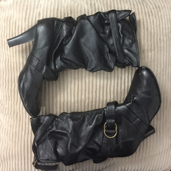 Black boots