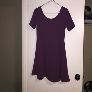 H&M maroon dress