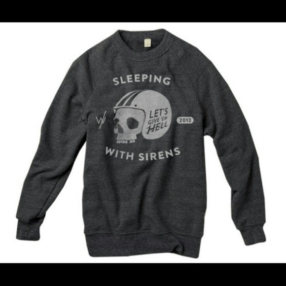 Sleeping With Sirens Pullover Sweatshirt.