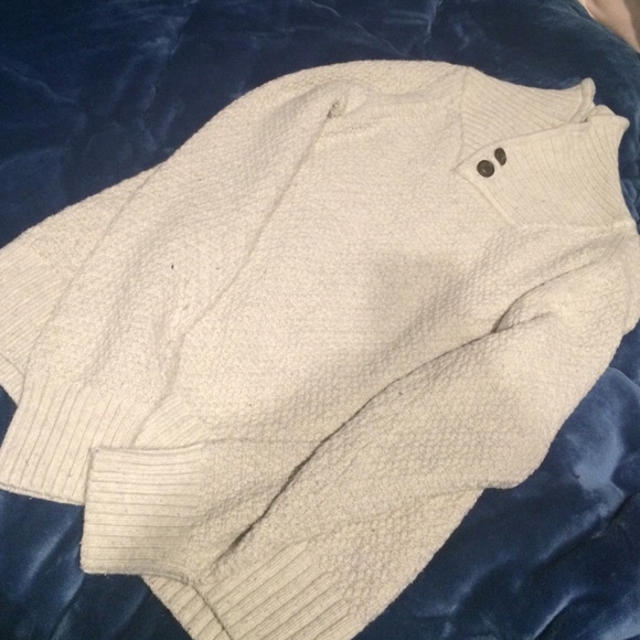 H&M white/cream turtle neck sweater