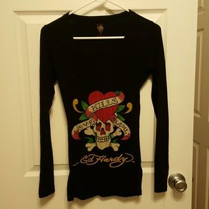 Ed Hardy Long Sleeve Tee