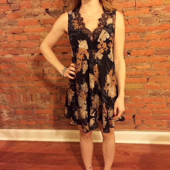 NWOT Free People So You Say Printed Slip