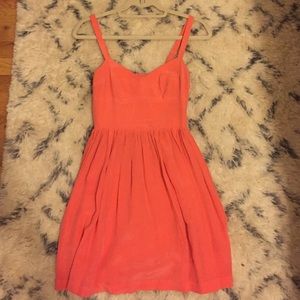 Bright silk sundress - S. + blue KARTA dress