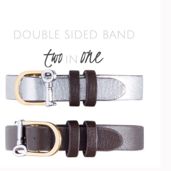 NWB KEEP COLLECTIVE LEATHER BRACELET