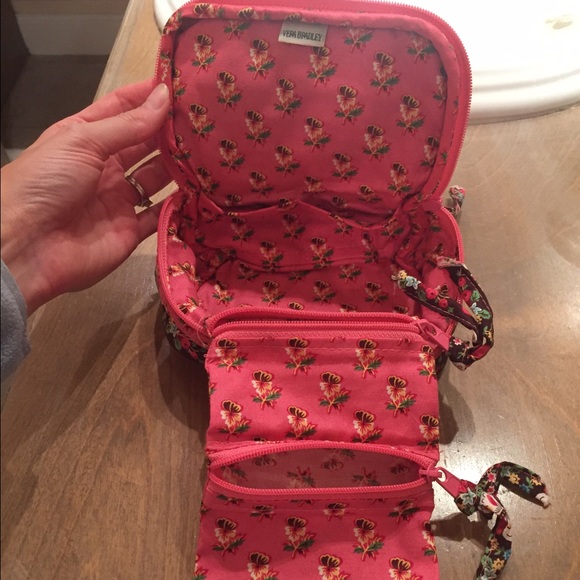 Vera Bradley travel jewelry holder