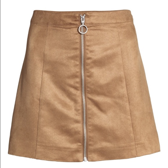 Suede Skirt