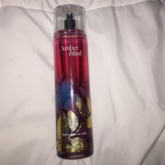 Bath and Body Works Amber Blush Body Spray.