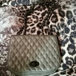 Sold; Bundle Versatile Quilted Soft Silver Purse