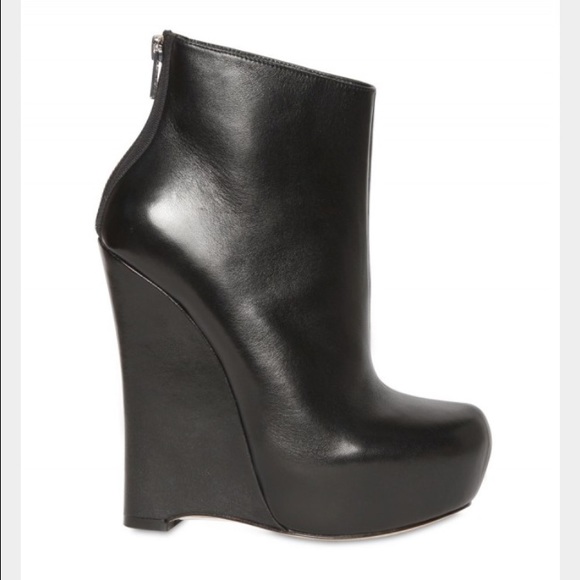 Alejandro Ingelmo Shoes - Alejandro Ingelmo Crosby Wedge Leather Boot