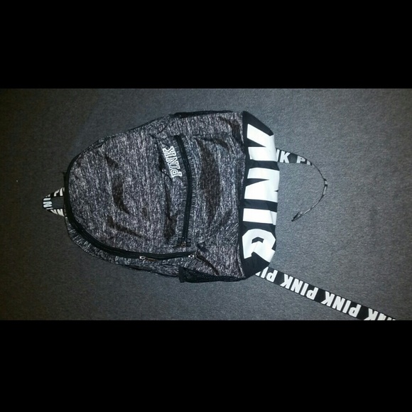 VS PINK CHARCOAL BACKPACK