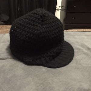 Carbon visor beanie