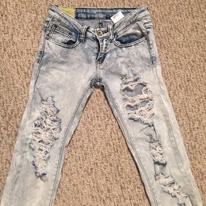 Machine jeans