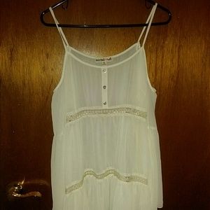Kimono and Thin strap long top