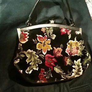 Victorian VELVET Brocade Purse