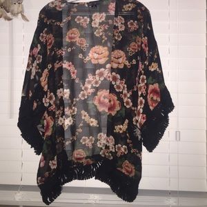 Floral kimono