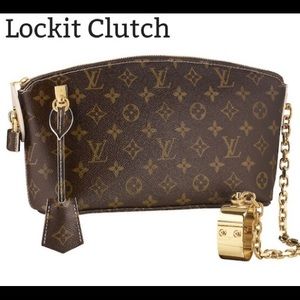 NWT 👜 LIMITED LV Fetish Monogram Lockit Clutch