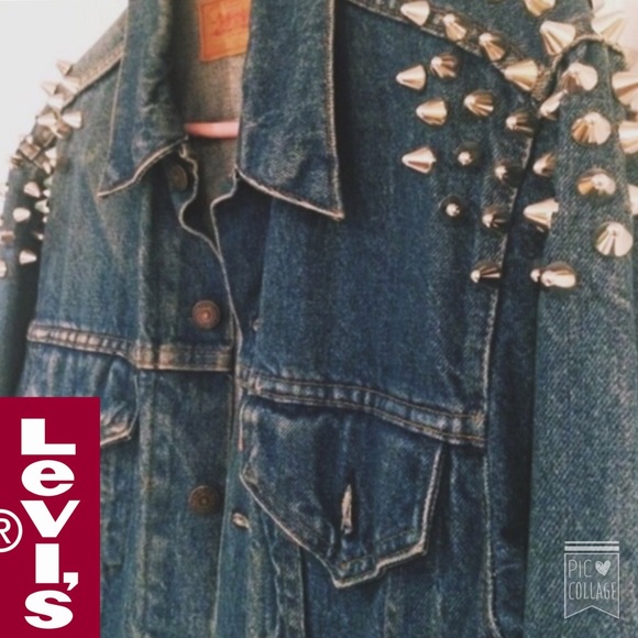Levi Strauss & Co Vintage Studded Denim Jacket