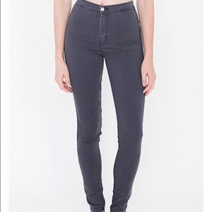 American Apparel Grey Easy Jeans XS