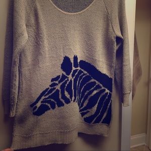 Zebra sweater